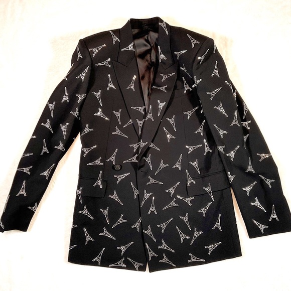 Balenciaga Eiffel Tower 80s shoulder jacket - Picture 3 of 16